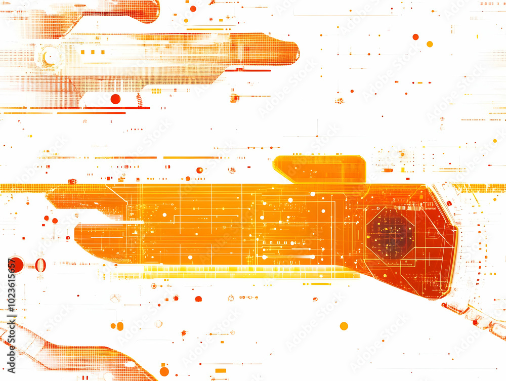Poster flat biometric payment hand scan concept: macro shot reveals intricate vein patterns for seamless se