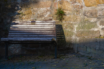 Rundgang zum Schloß hoch, alte Gebäude Aussichten