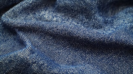 Beautiful jeans arranged in layers on the display window of a fashion store.