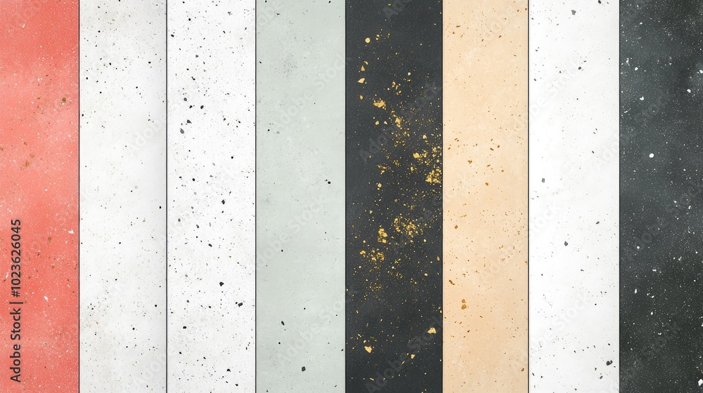 Poster a wall of modern finishes simple and basic contemporary material background or backdrop with copy sp