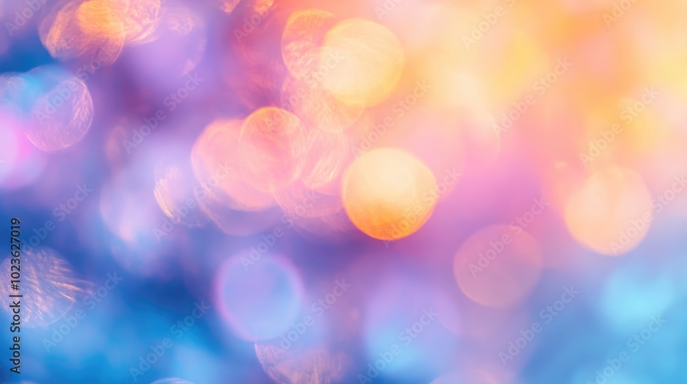 Poster abstract wallpaper featuring a dreamy blur effect creating a fantastical background atmosphere