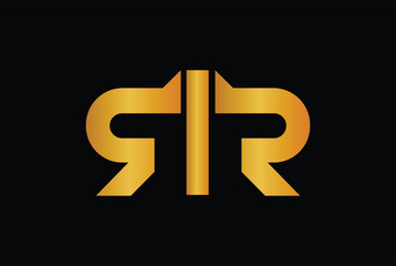 Obraz premium RIR, IRR, RRI royal logo design icon vector 