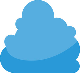 Blue Cloud Illustration