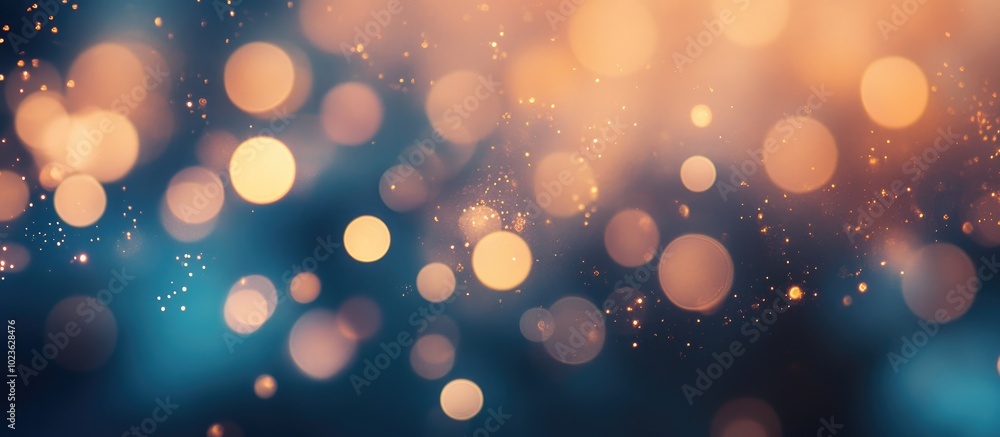 Aufkleber Bokeh Background Used In Graphics