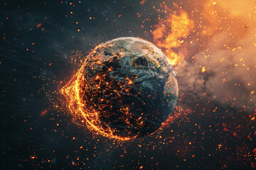 Burning Earth: A Warning of Climate Change