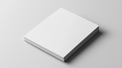 Minimalist Geometric Cube Blank Background for Branding or Product Display