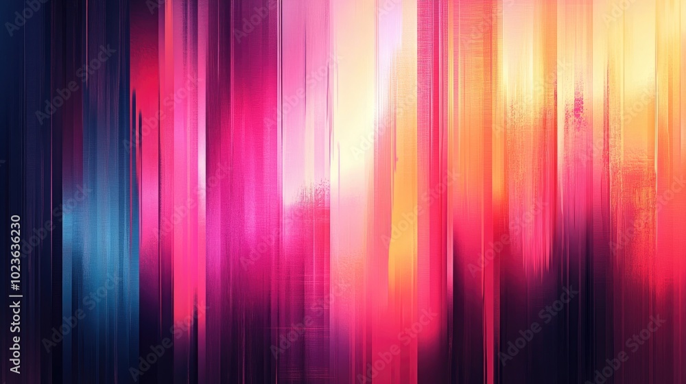 Aufkleber Artistic image featuring a blurred modern background with a gradient illustration suitable for backdrop or banner design