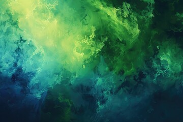Fototapeta premium Abstract vivid green and blue colors background