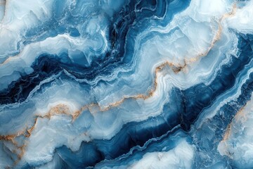 stylish white and blue marble texture background an abstract composition highlighting the elegance and richness of marble with flowing patterns and soft hues
