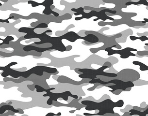  camouflage digital military pattern, repeat texture, fashionable street design © Sanvel