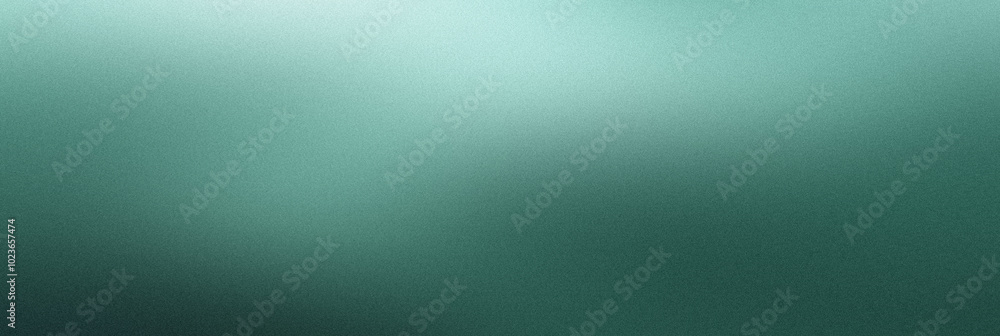Fototapete Green gradient background with smooth light transitions and soft focus, ideal for abstract design 