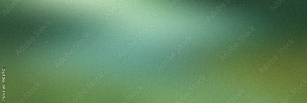 Aufkleber Green gradient background with smooth light transitions and soft focus, ideal for abstract design uses