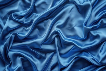 Fototapeta premium blue fabric cloth background texture