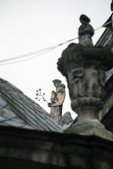 Fototapeta premium architecture of an old European city. Lviv. Ukraine 