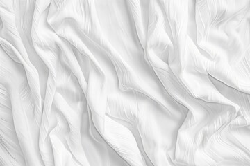 Obraz premium White canvas texture for background.