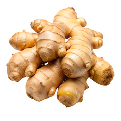 A pile of ginger root