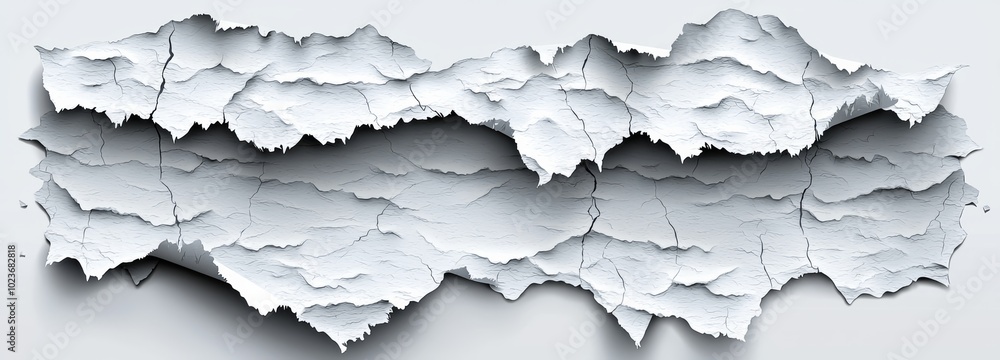 Aufkleber abstract cracked textured background with minimal grayscale graphic pattern