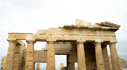 Fototapeta premium ruins of the greek temple