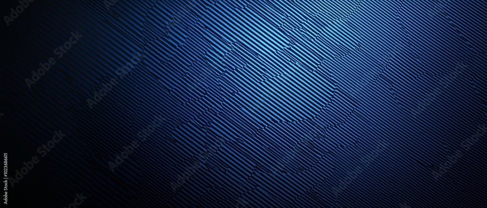 Aufkleber dark blue abstract background with elegant flowing gradients and geometric patterns