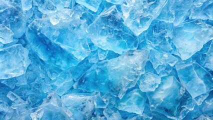 Obraz premium Abstract blue ice natural stone texture luxury tile surface background