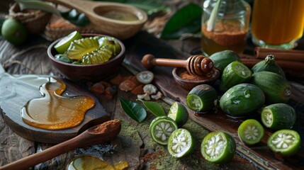 Savor the Sweetness Feijoas Honey and Cinnamon A Delectable Culinary Delight