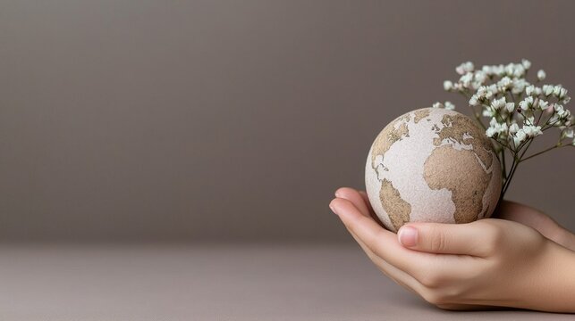 Peaceful celebration: a banner for World Peace Day, emphasizing unity, harmony, collective aspiration for global understanding, promoting a culture of peace and cooperation among nations.