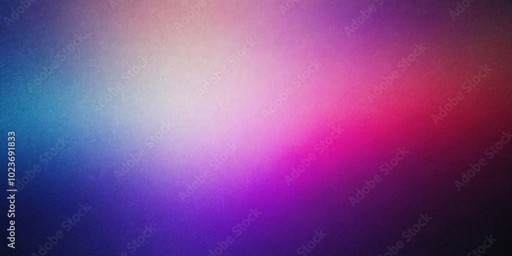 Poster abstract gradient background with soft colorful hues blending from deep blue to vibrant pink and pur