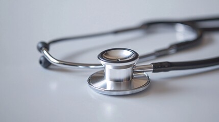 Close-up of Sleek Stethoscope