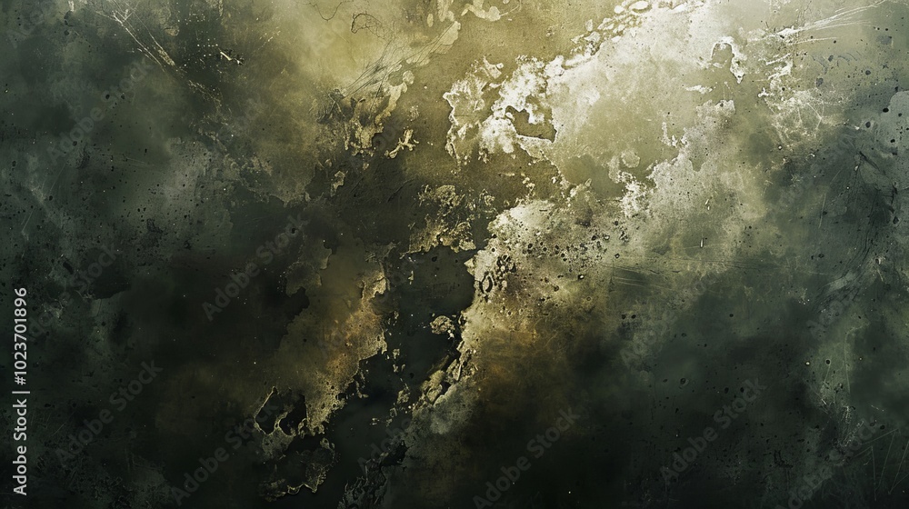 Poster high-resolution abstract grunge texture background with a mix of dark and light contrasts in earthy 