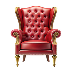 Armchair red royal