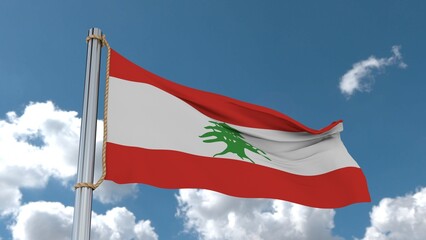 lebanon flag