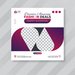 Top Fashion Modern Sale Post for Men's Clothing Deals