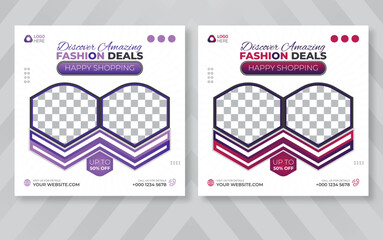 Top Fashion Modern Sale Post for Men's Clothing Deals