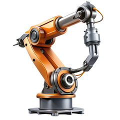 Ai cloud concept with robot arm