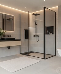 modern bathroom interior