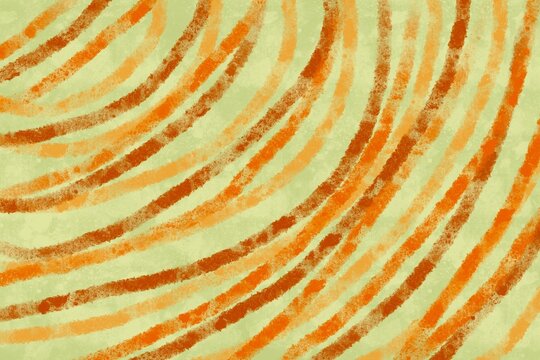 Warm-toned abstract circular brush stroke pattern