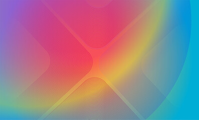 Abstract gradient   background with  lines shapes  pattern. Creative geometric with a variety of geometric pattern background for your design