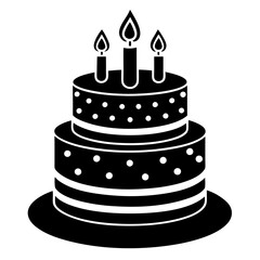 birthday cake illustration