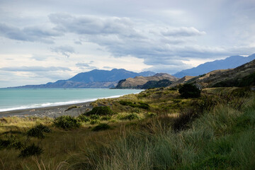 Kaikoura Coast in the South Island of New Zealand