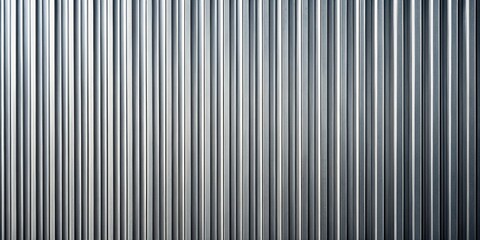 Metal corrugated sheet background