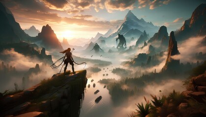 "Pixel Universes: Epic Wallpapers for Gamers",Generative Ai,Desktop wallpapers, Gaming wallpapers, Video game backgrounds, Game art, HD gaming wallpapers, Fantasy wallpapers, Action game wallpapers