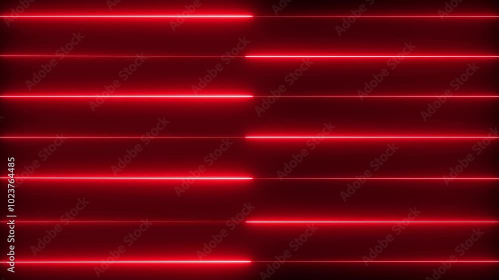 Aufkleber moving abstract neon lines in space, a neon line background features vibrant, glowing lines in neon 