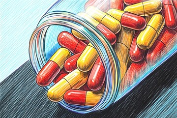 Mockup of medical pillows for healthcare, featuring a soft design on a plain background, ideal for product promotion and medical visuals.