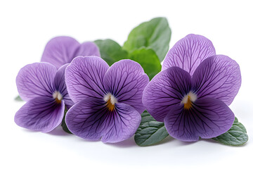 a group of purple flowers

