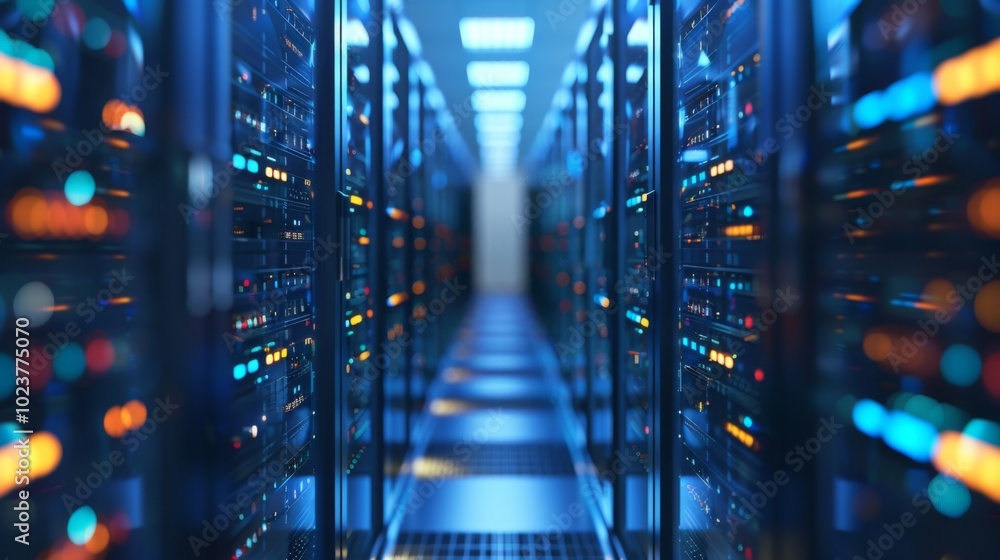 Aufkleber a creative interpretation of storage hardware utilized in data centers.
