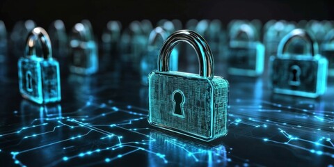 Enhancing cyber security through illuminated network connections.