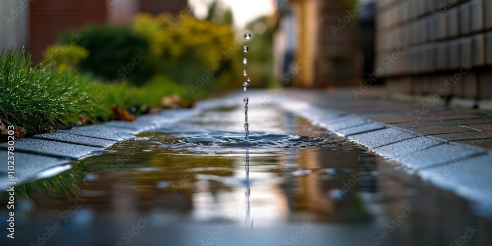 Aufkleber exploring the functionality of drainage systems