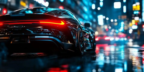 Innovative street racing video game designed with crypto token integration.