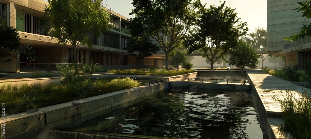 Poster an architect visualizing a groundbreaking architectural project, sketching innovative designs and co