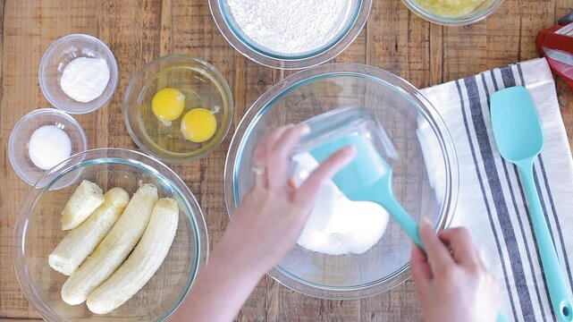 Butter and Sugar Mixing